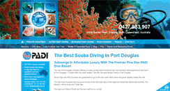 Desktop Screenshot of bluedive.com.au